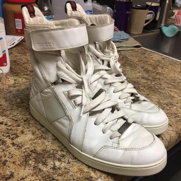 Gucci Great White High Top - Picture 1 of 5
